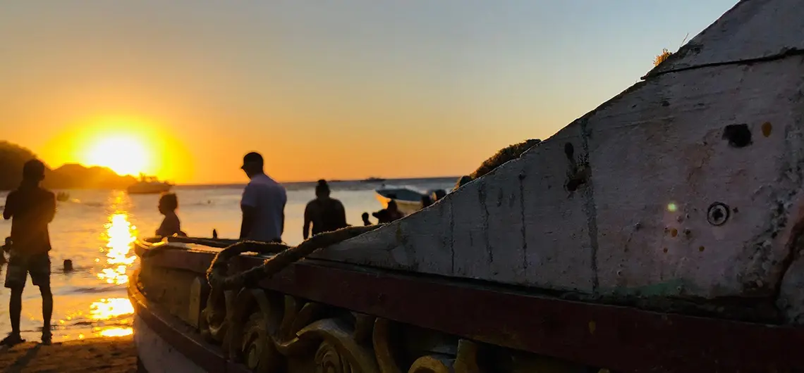 Atardecer en Taganga